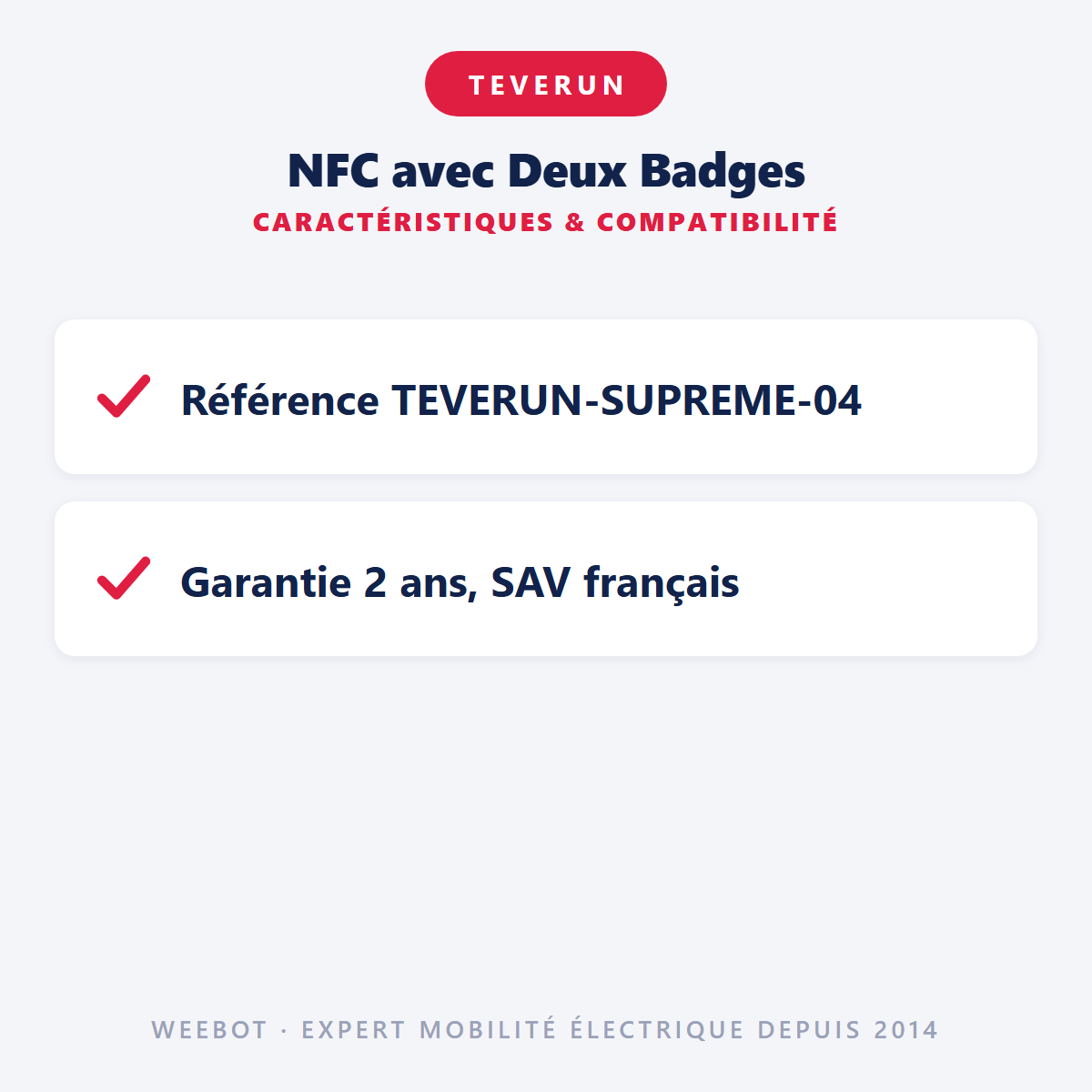 NFC avec Deux Badges : caractéristiques et compatibilité