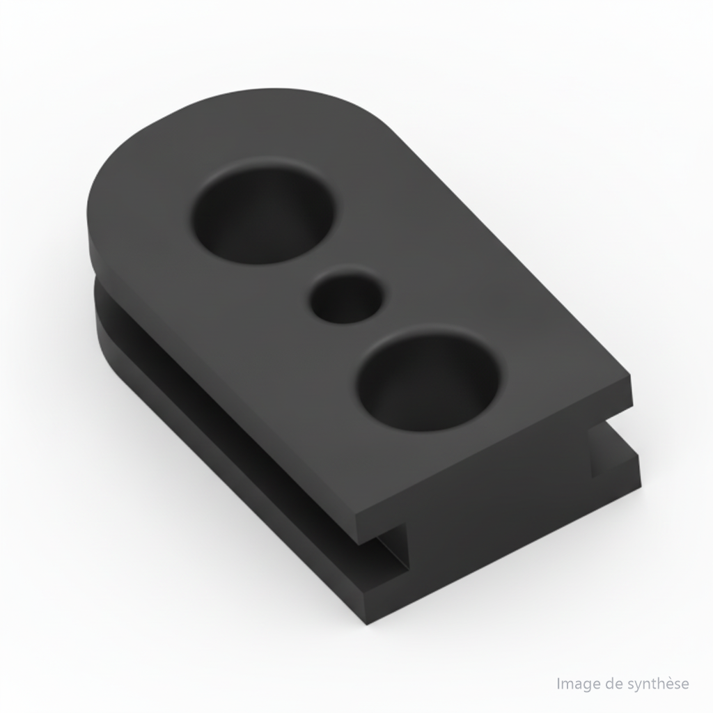 Modélisation 3D d'un passage de câble de châssis pour trottinette électrique Dualtron Storm