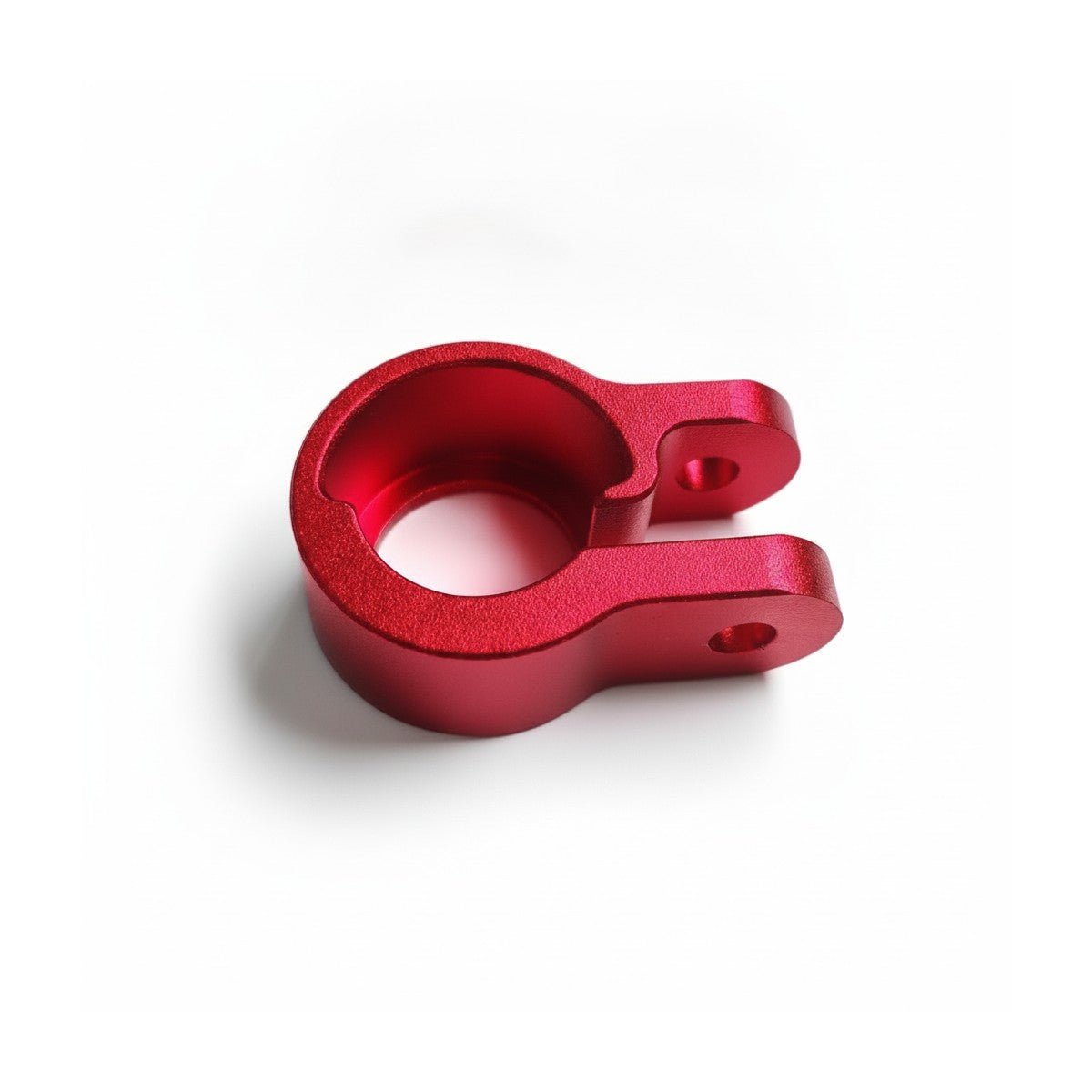 petit collier de serrage guidon droit rouge pour trottinette electrique dualtron achilleus