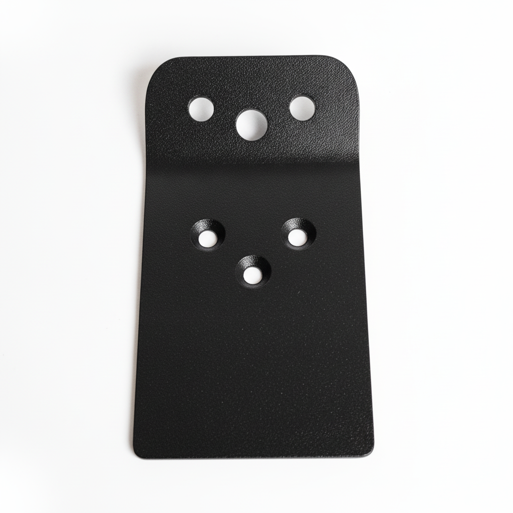 Plaque d'Immatriculation Noire, vue 3