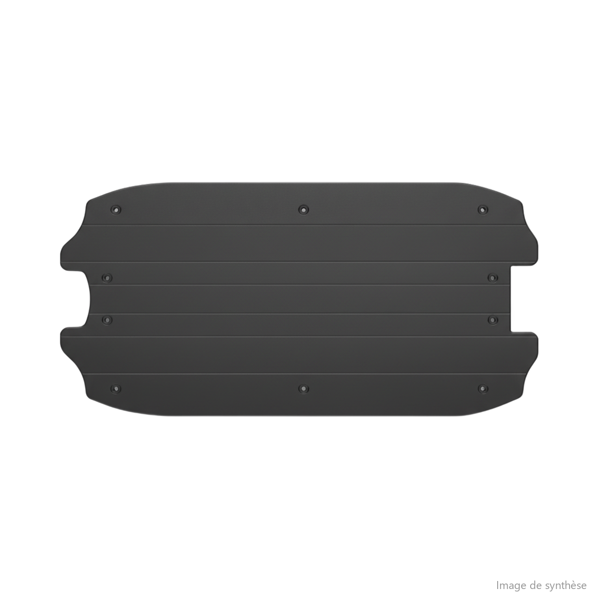 Illustration du plateau de deck pour Dualtron Ultra vue de dessus