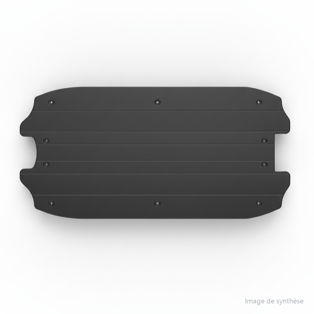 Illustration du plateau de deck pour Dualtron Ultra vue de dessus