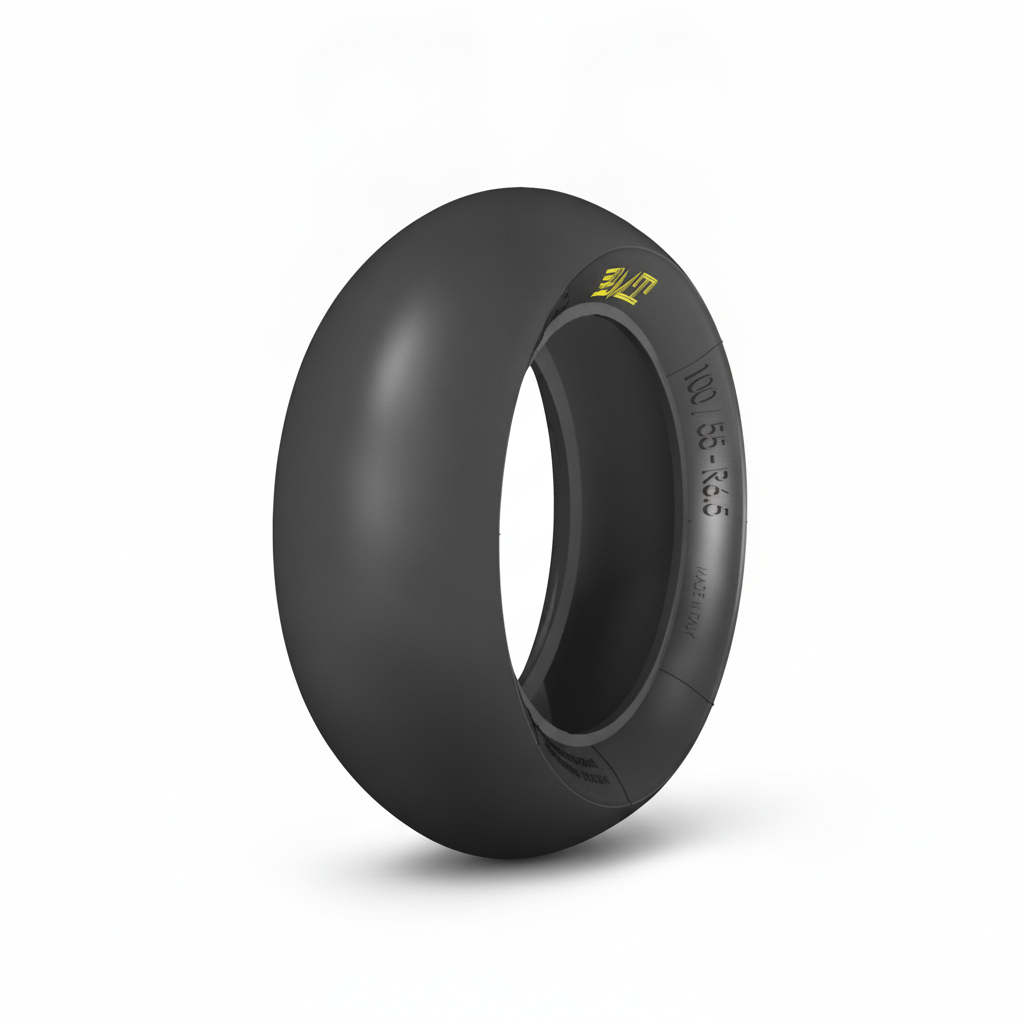 Pneu Tubeless Slick PMT, vue 2