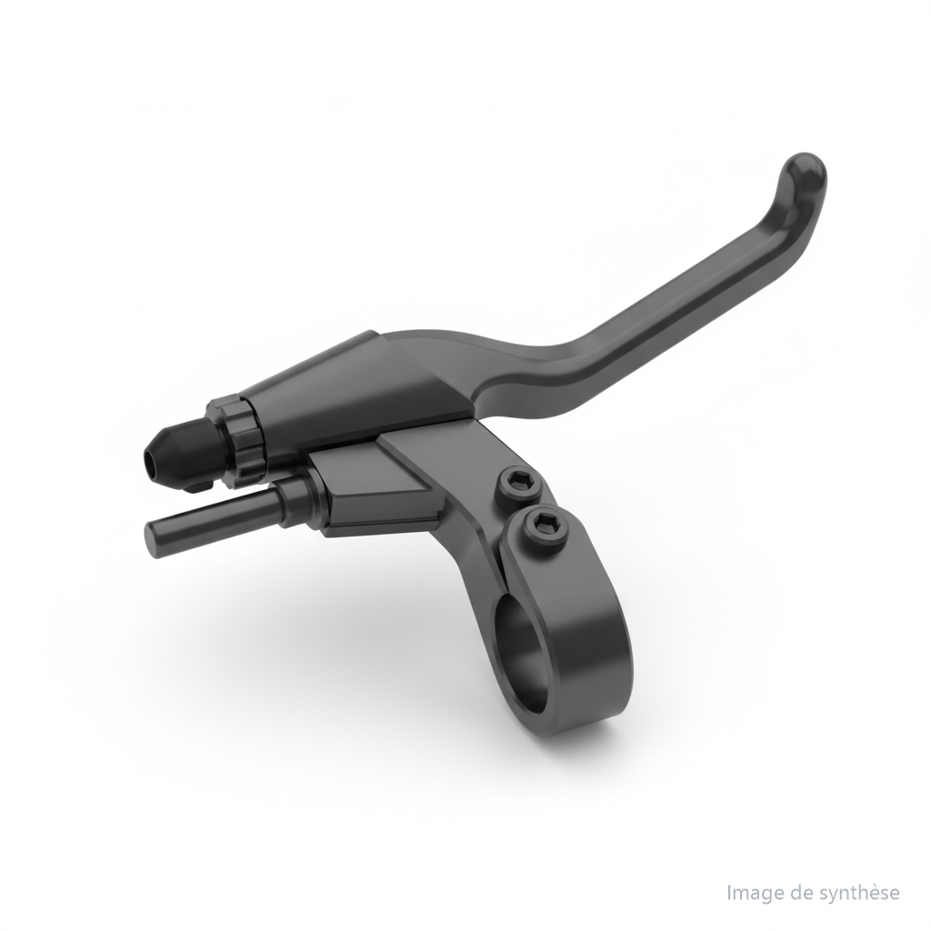 Schéma d'une poignée de frein droite pour trottinette électrique Dualtron X Limited