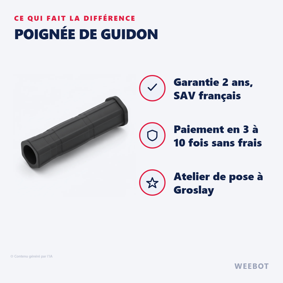 Poignée de Guidon : les points forts