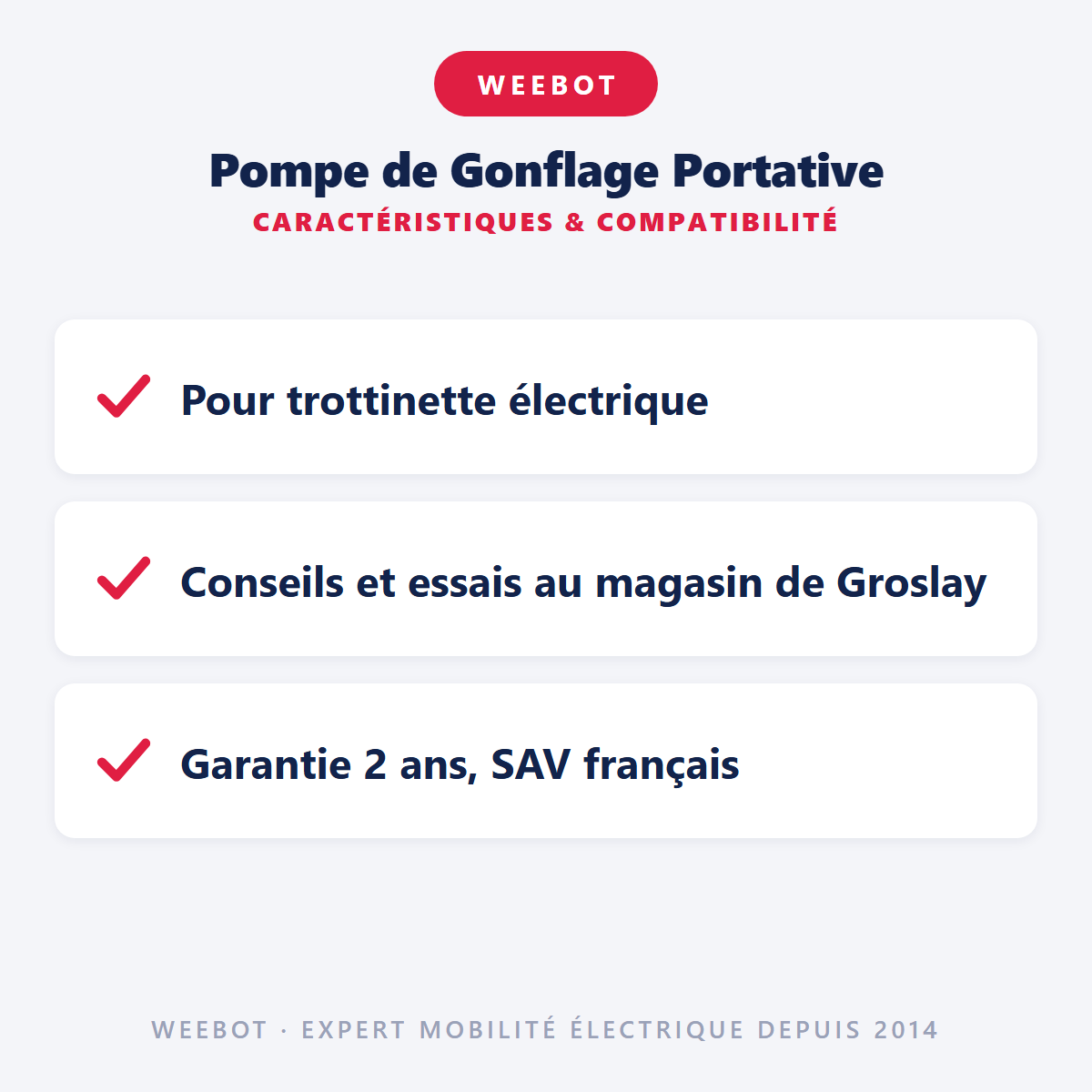 Pompe de Gonflage Portative : caractéristiques et compatibilité