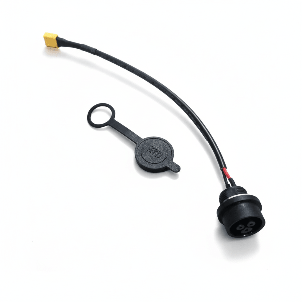 Port de Charge LP16-3 avec Capuchon pour Trottinette Electrique Fighter Mini - Teverun - Weebot