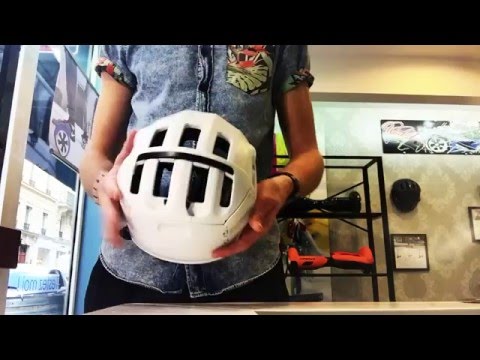 Casque Vélo Pliant Overade Plixi Fit Bleu