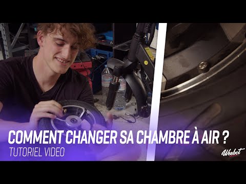 Comment changer sa chmabre à air pour trottinette électrique Xiaomi