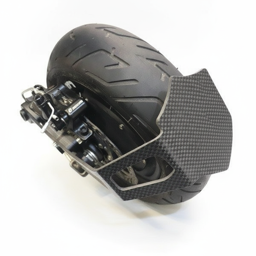 Rear Hugger Dualtron 3 et Thunder en fibre de carbone - Carbon Revo, vue 1