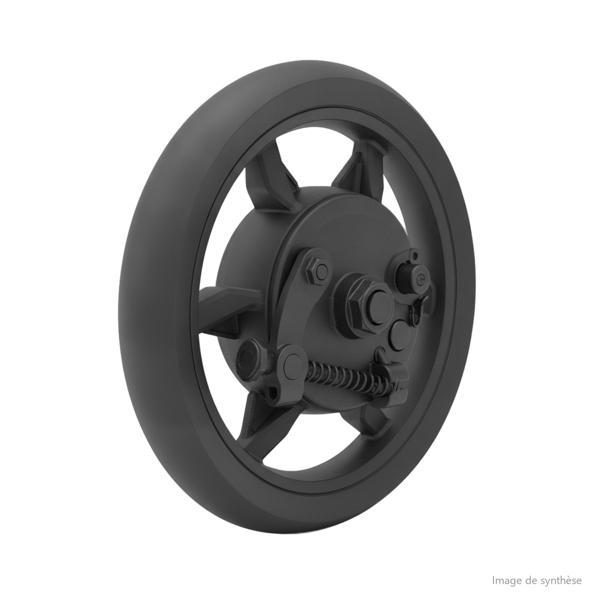 roue avant avec pneu tubeless pour trottinette electrique dualtron dolphin