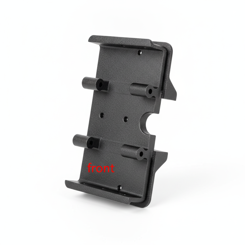 support de potence extrusion noir pour trottinette electrique dualtron compact et victor