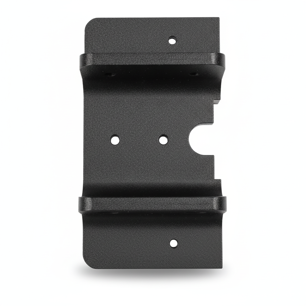 Support de Potence Extrusion Noir, vue 3