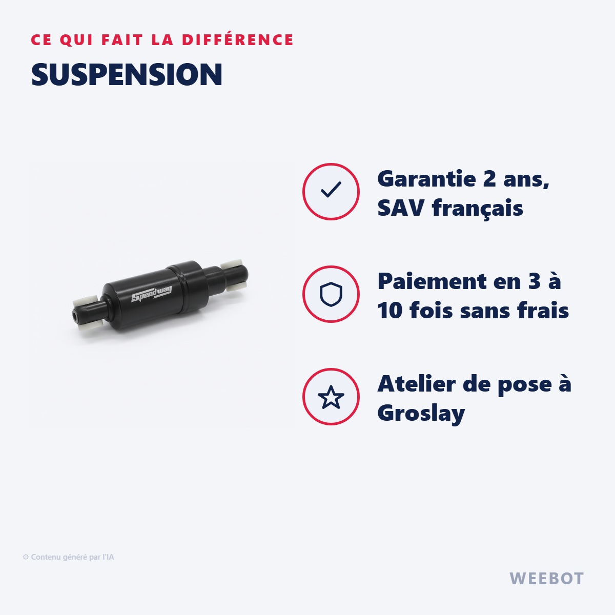 Suspension : les points forts