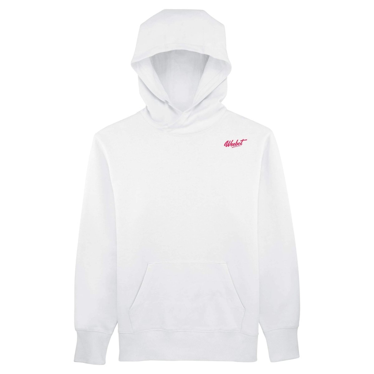 Sweat - Shirt à Capuche Weebot CHILL Blanc Logo - Weebot