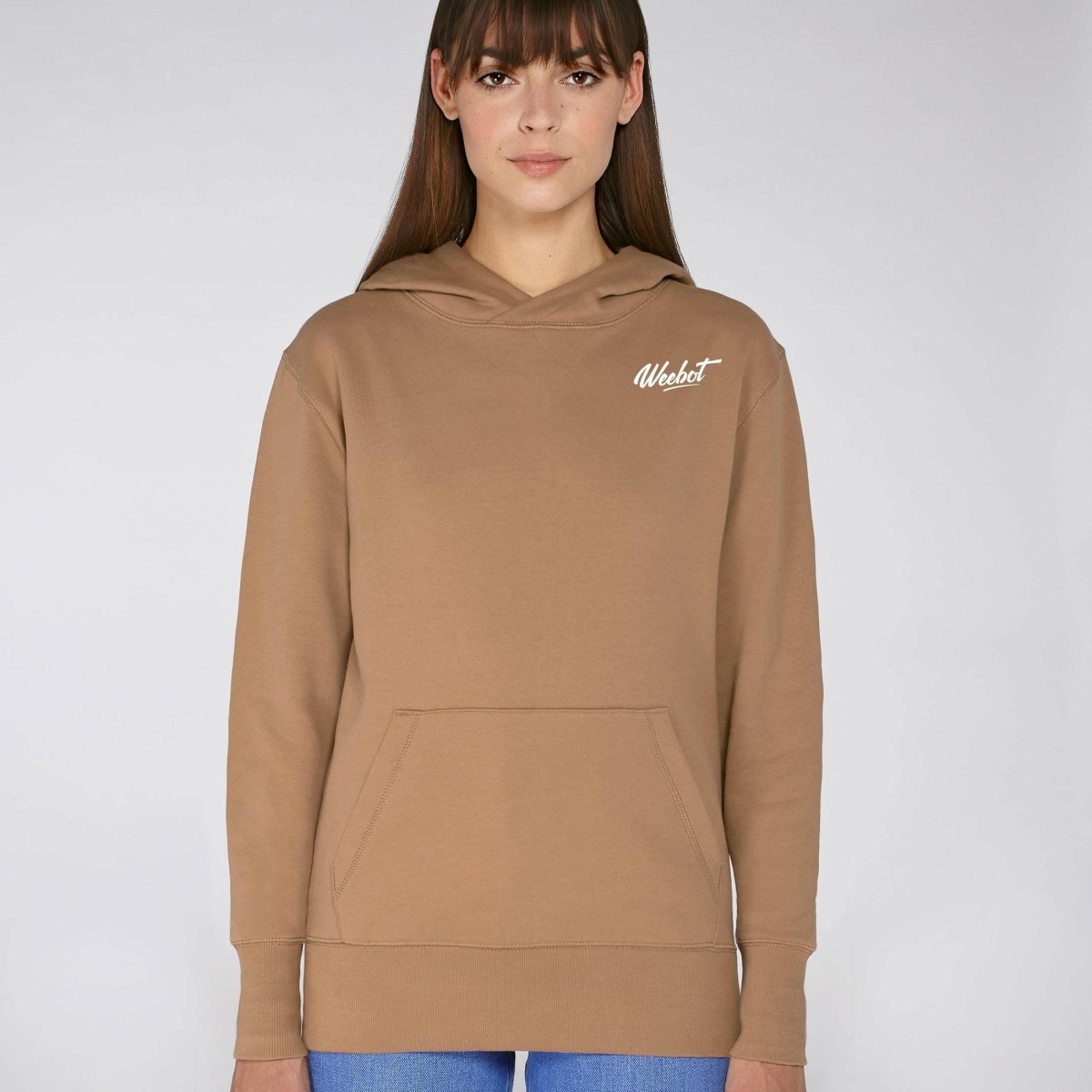 Sweat - Shirt ร ย Capuche Weebot CHILL Camel Logo - Weebot