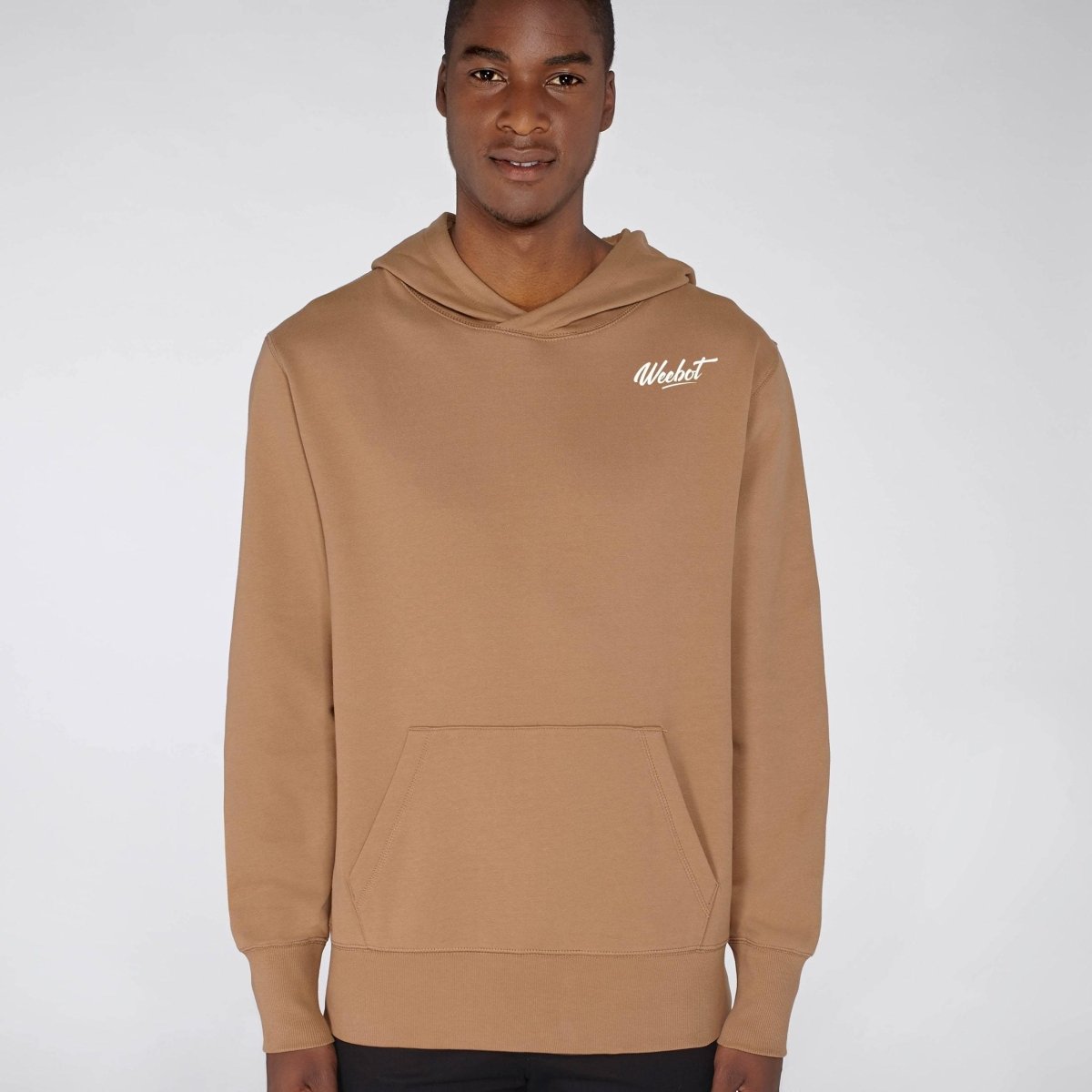 Sweat - Shirt ร ย Capuche Weebot CHILL Camel Logo - Weebot