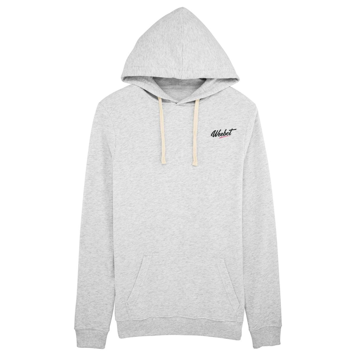 Sweat - Shirt à Capuche Weebot SUEDE Blanc Logo - Weebot