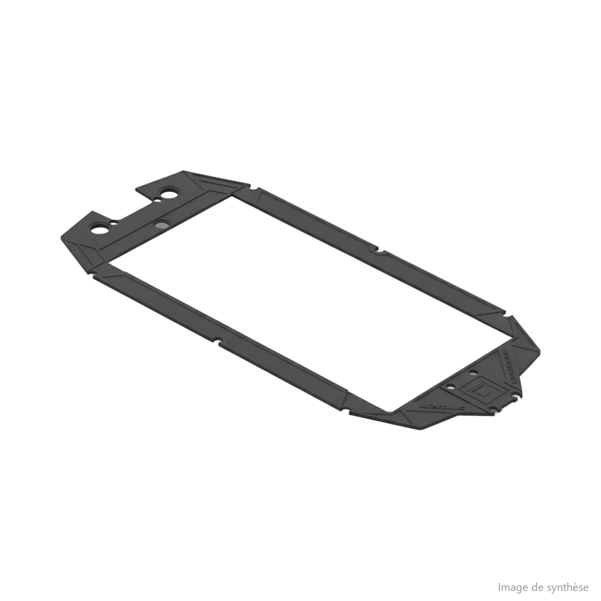 Modélisation 3D de la décoration de deck en caoutchouc pour trottinette électrique Dualtron Storm