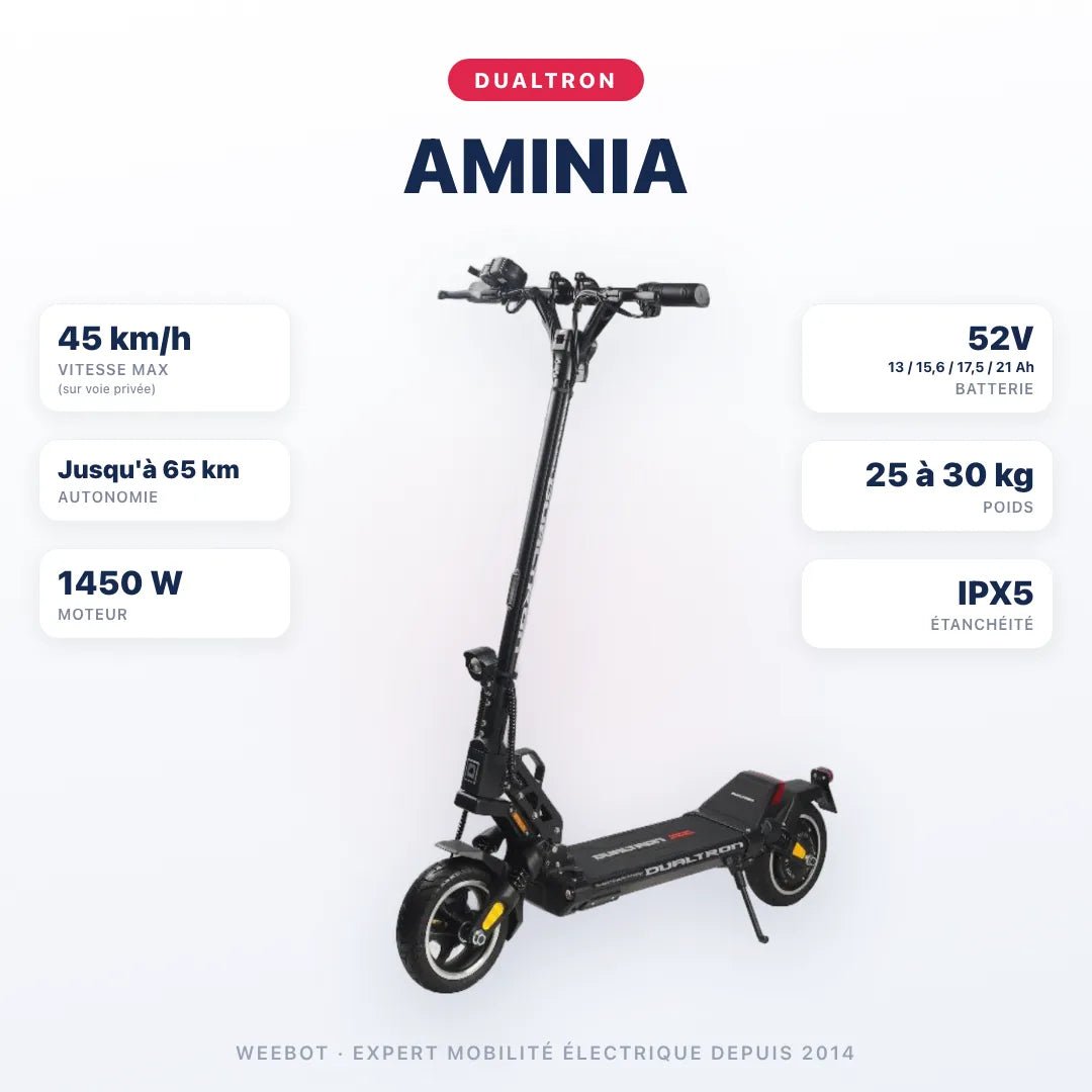 Trottinette Électrique Dualtron Aminia - Weebot