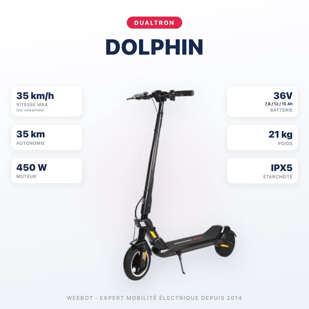 Trottinette Électrique Dualtron Dolphin - Weebot