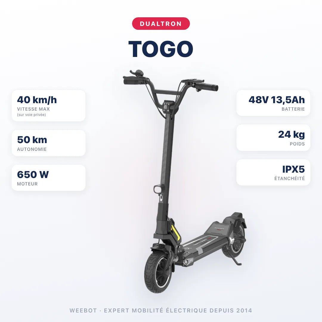 Trottinette Électrique Dualtron Togo - Weebot
