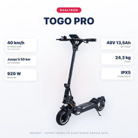 Trottinette Électrique Dualtron Togo Pro - Weebot