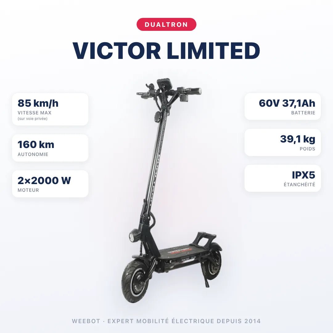 Trottinette Électrique Dualtron Victor Limited - Weebot