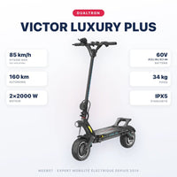 Trottinette Électrique Dualtron Victor Luxury Plus - Weebot