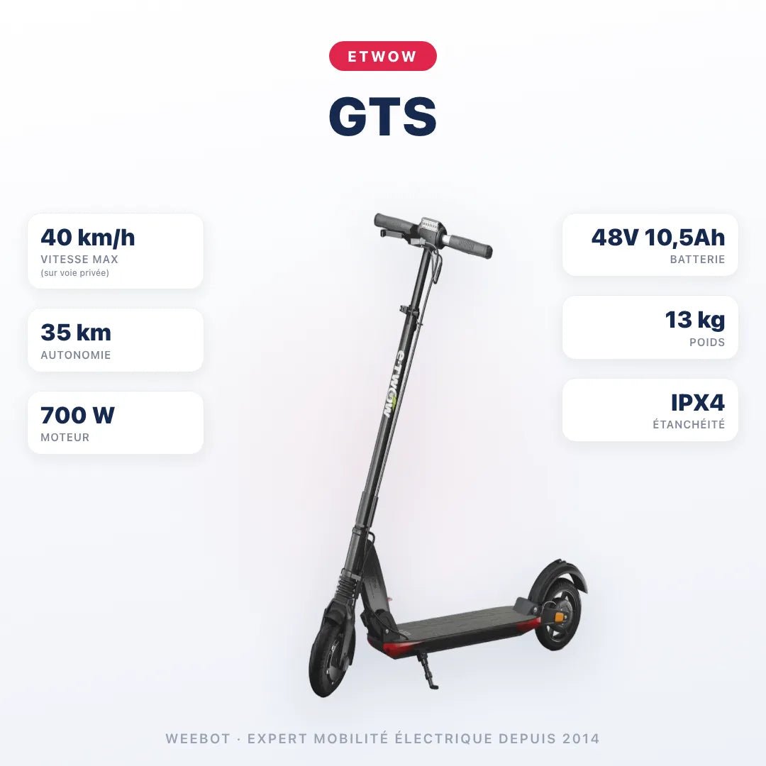 Trottinette Électrique Etwow GTS - Weebot