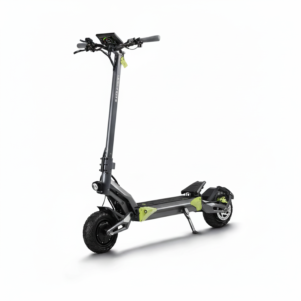 Trottinette Électrique Langfeite Roadster GT — packshot studio sur fond blanc
