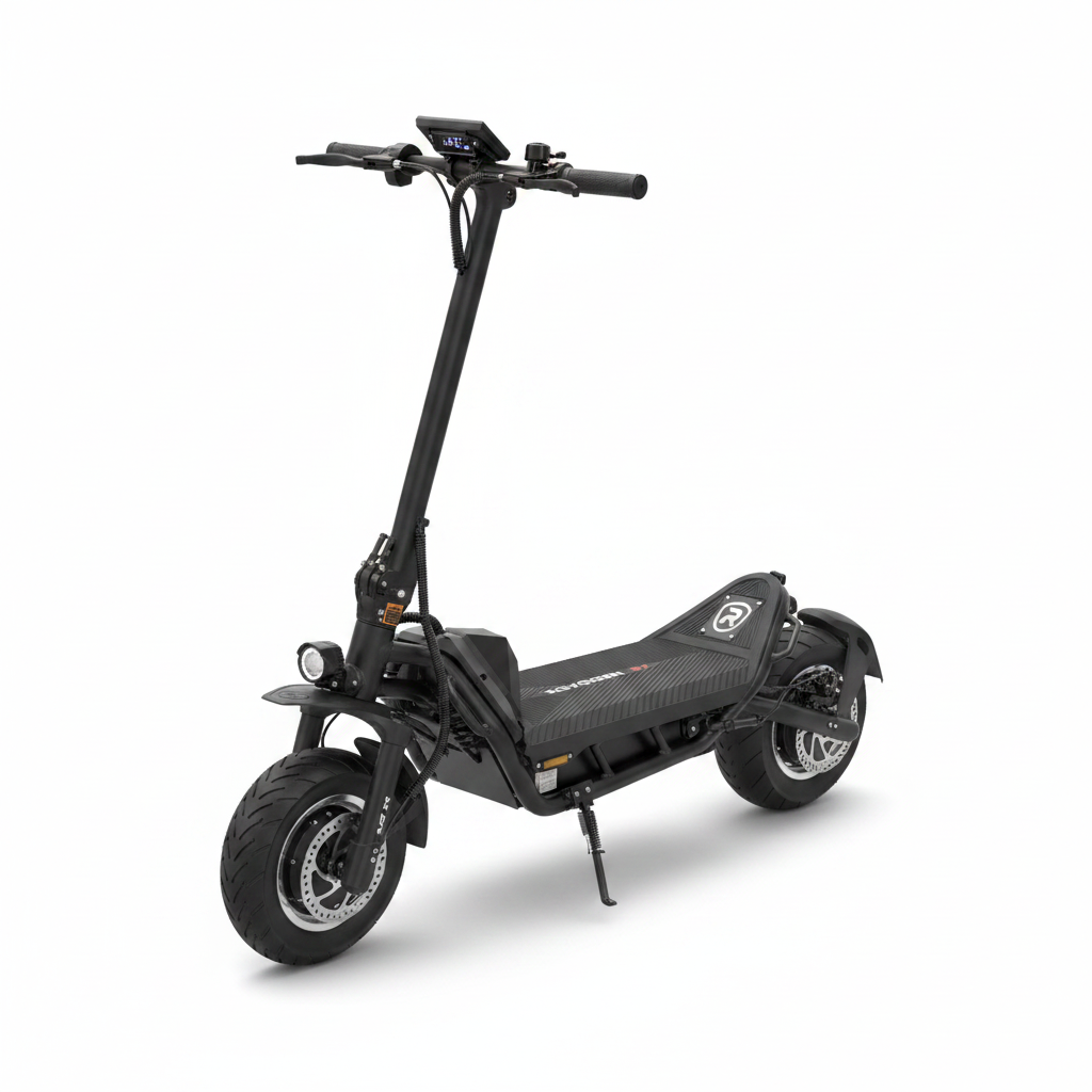Trottinette Électrique Occasion Rovoron R7 : Reconditionnée — packshot studio sur fond blanc