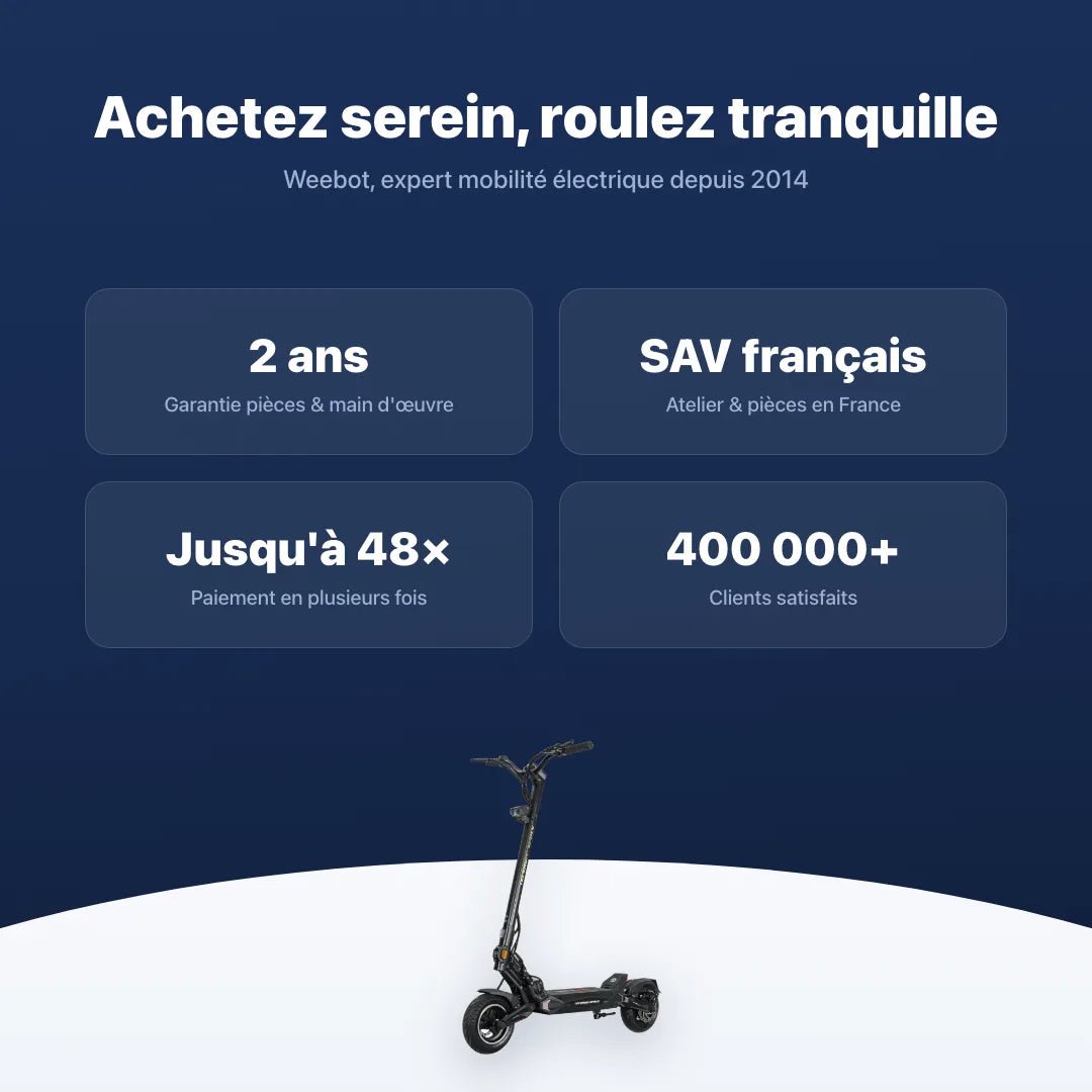Trottinette Électrique Teverun Space Lite - Weebot