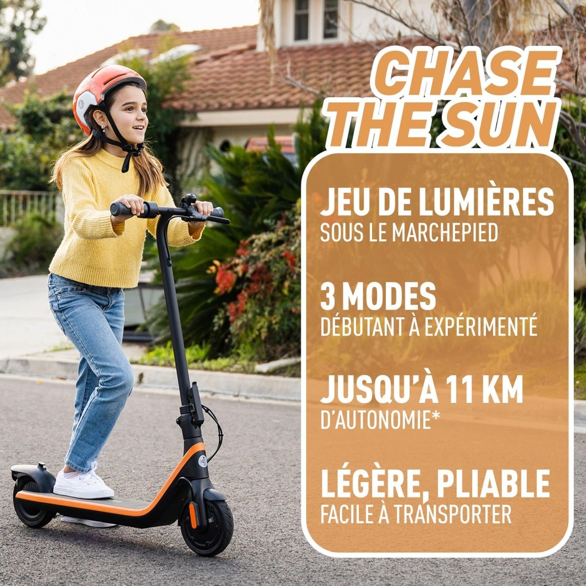 Trottinette Électrique Enfant Ninebot C2 by Segway : Petite et Légère - Weebot