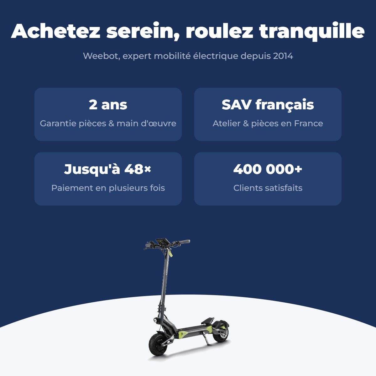 Trottinette Électrique Langfeite Roadster GT - Weebot