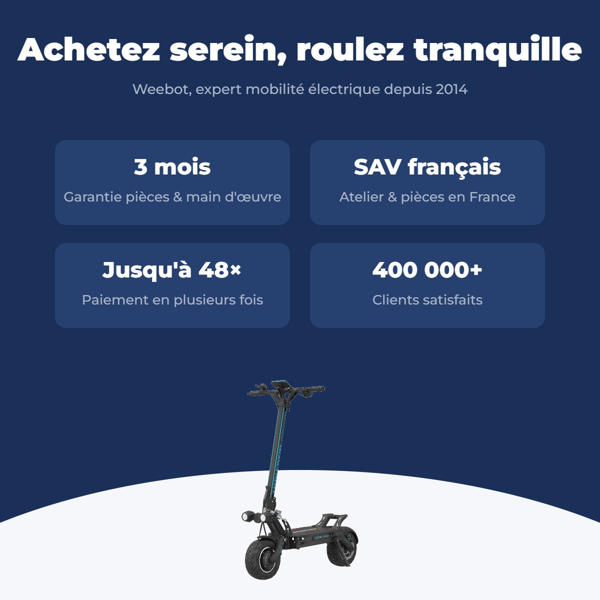 Trottinette Électrique Occasion Dualtron Thunder 3 : Reconditionnée — garantie 3 mois, livraison rapide et SAV français