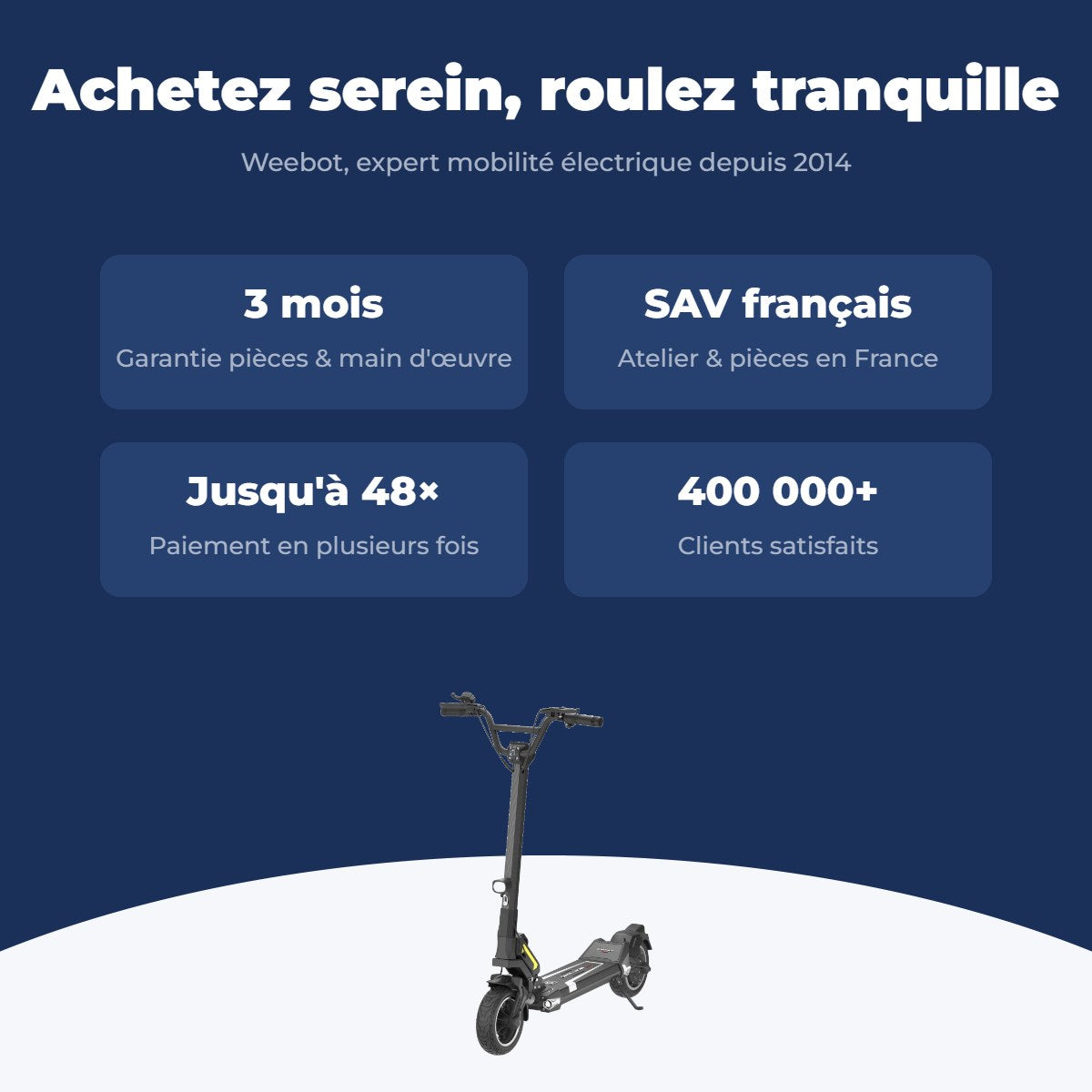 Trottinette Électrique Occasion Dualtron Togo : Reconditionnée — garantie 3 mois, livraison rapide et SAV français