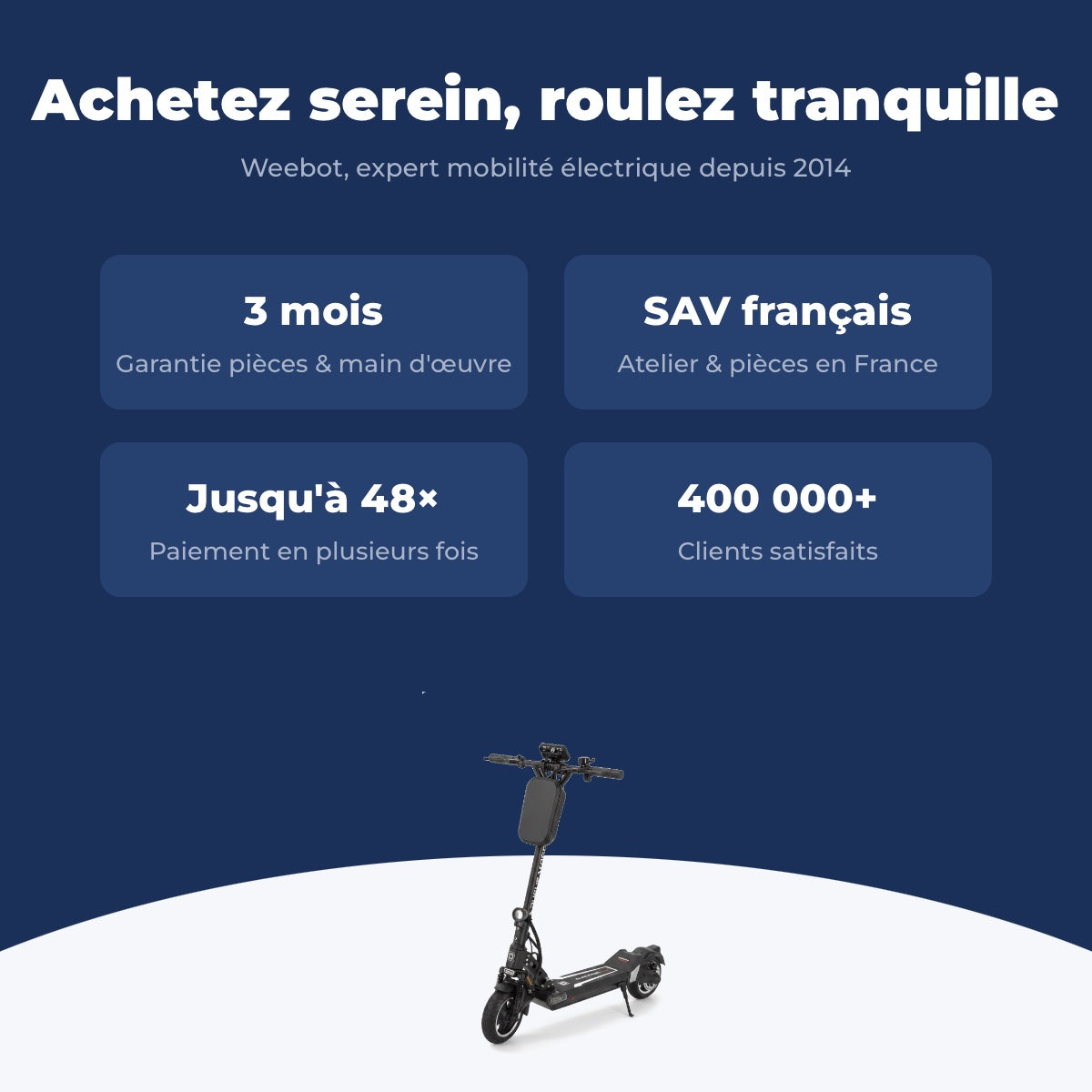 Trottinette Électrique Occasion Dualtron Togo : Reconditionnée — garantie 3 mois, livraison rapide et SAV français