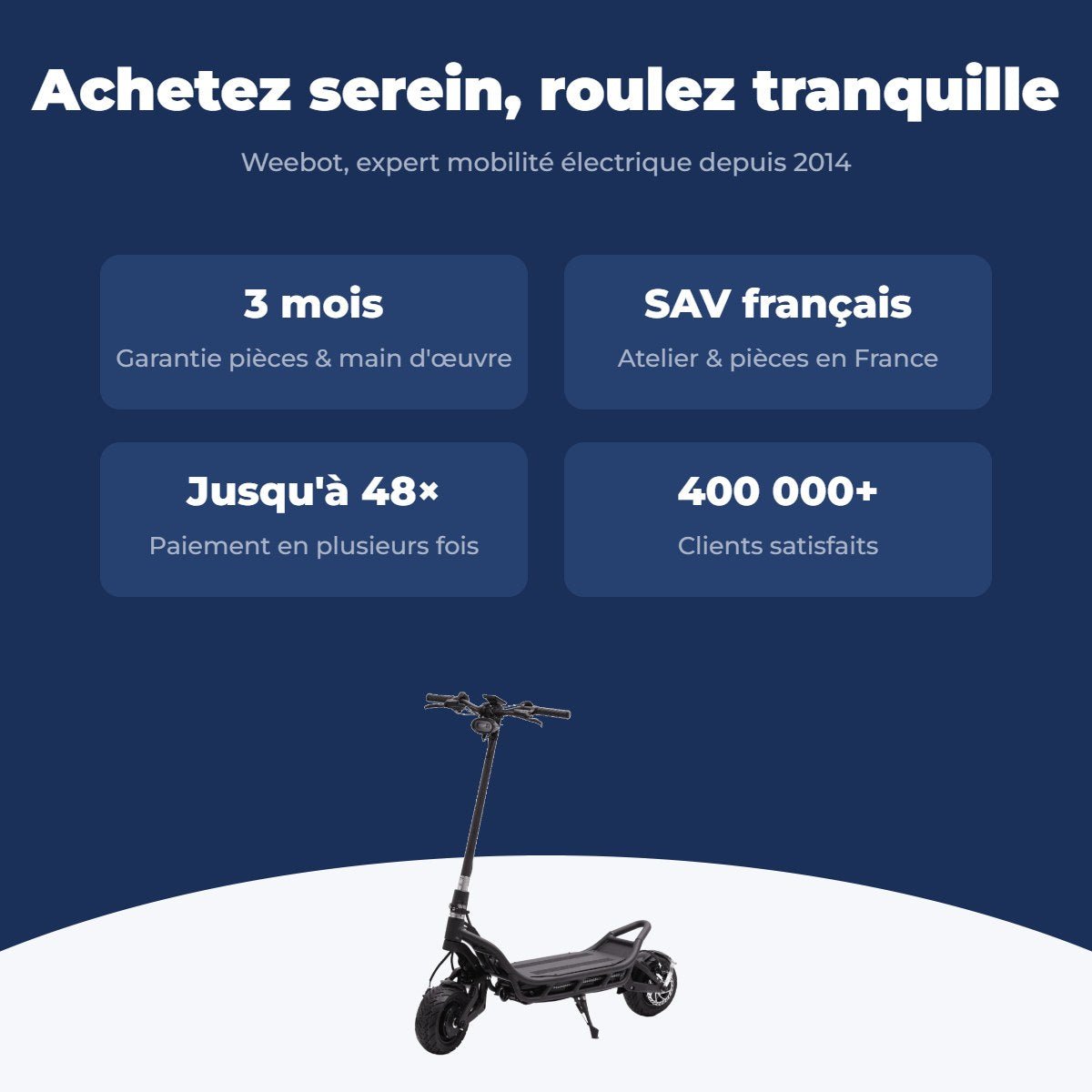 Trottinette Électrique Occasion Nami Burn E3 Max : Reconditionnée - Weebot