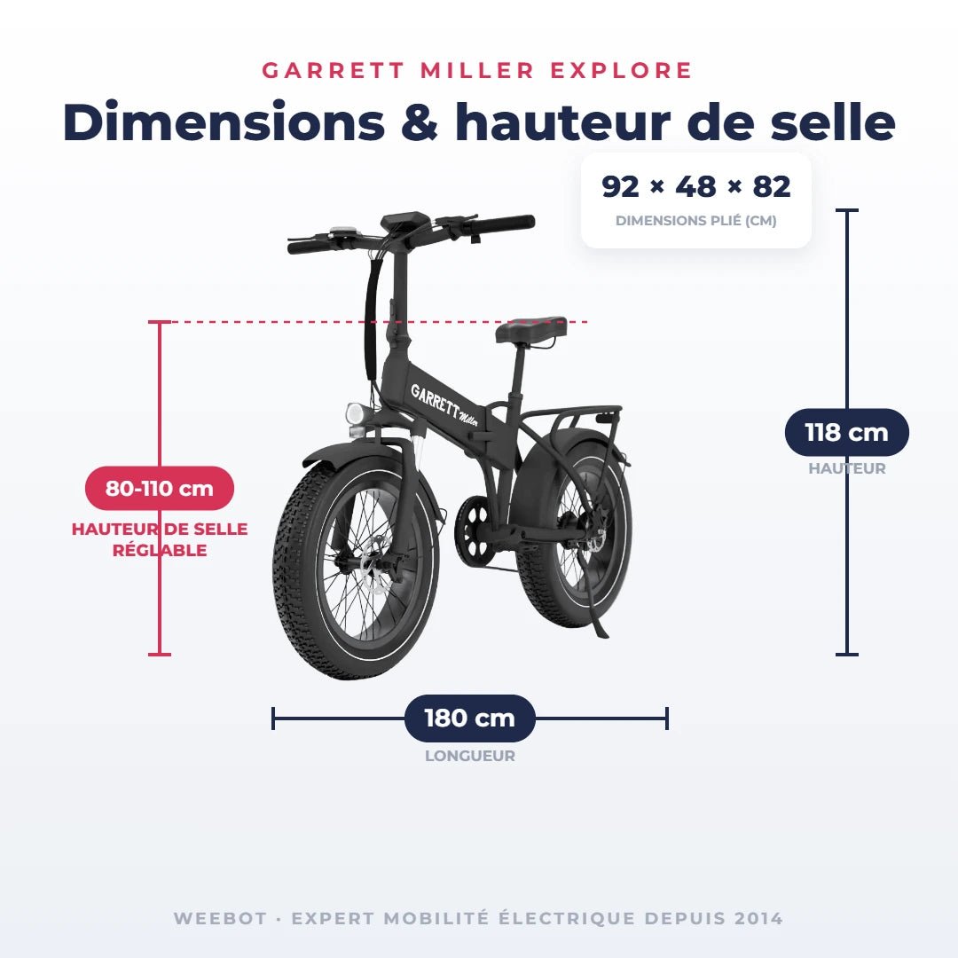 Vélo Électrique Pliant Cargo Garrett Miller Explore - Weebot