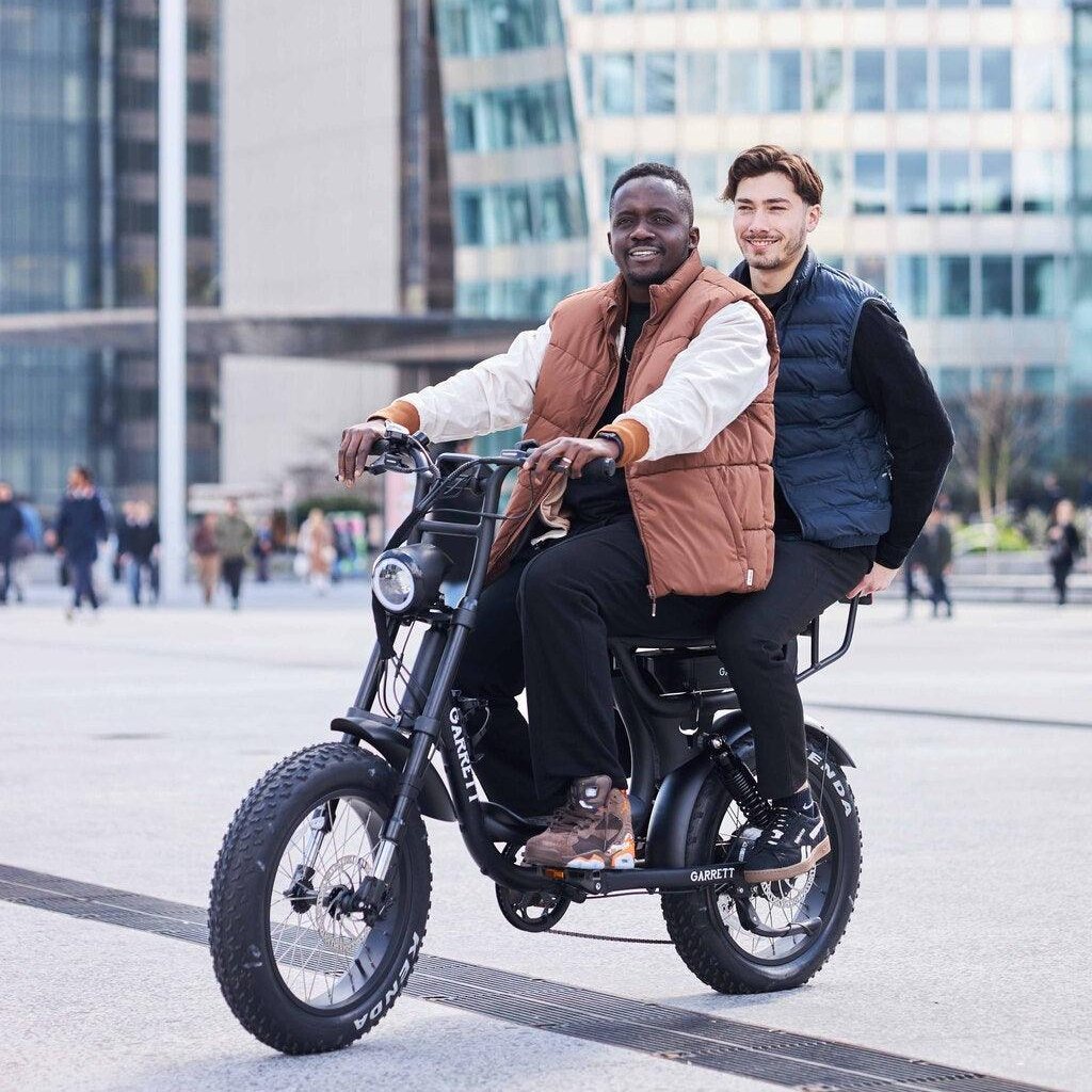Vélo Électrique Biplace Cargo Garrett Miller City : Confortable et Multifonctionnel - Weebot