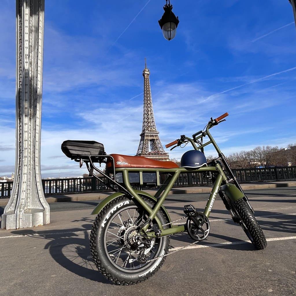 Vélo Électrique Biplace Cargo Garrett Miller X : Robuste et Fiable - Weebot