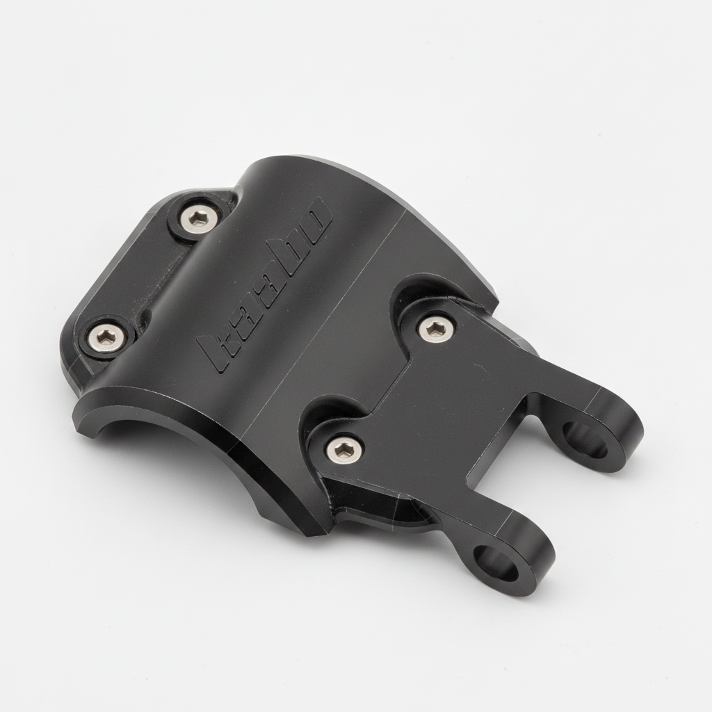 Cache de Base de Guidon Kaabo Wolf King GTR, packshot studio sur fond blanc