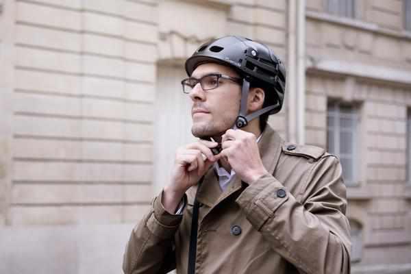 Casque Vélo Pliant Overade Plixi Fit Gris - Weebot