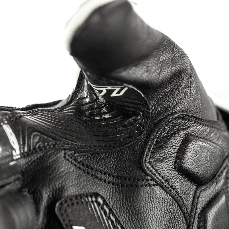 Gants RST Stunt 3 noir renfort protection cuir textile