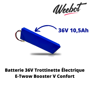 Batterie compatible Trottinette E-Twow de 36V en livraison rapide !