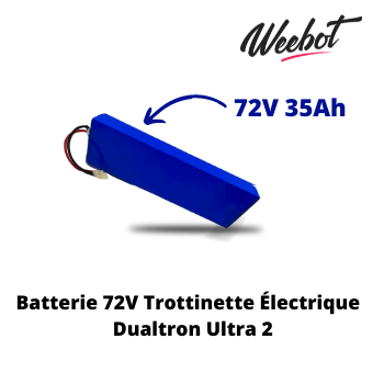 batterie interne trottinette electrique dualtron ultra 2 minimotors 72v weebot minimotors bonne qualite