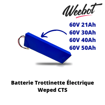 batterie interne trottinette electrique weped cts pas cher haute qualite