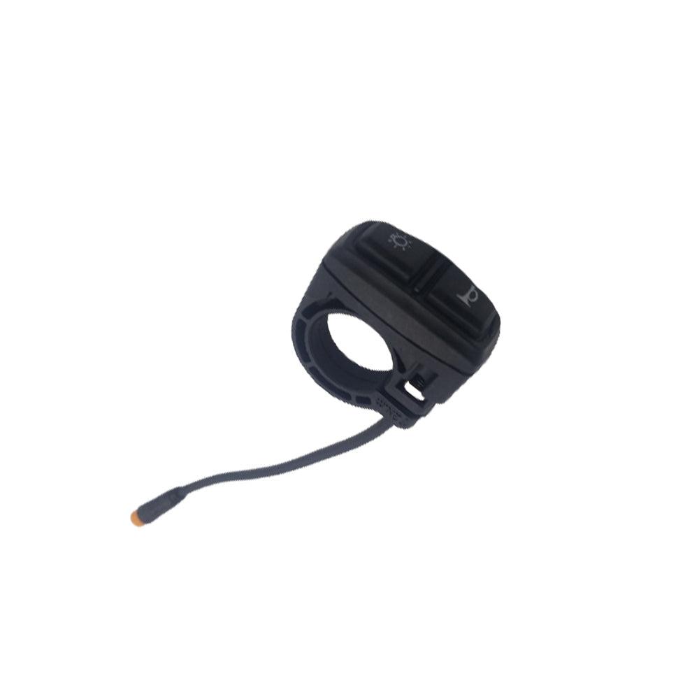 bouton commodo klaxon phare trottinette électrique kaabo mantis wolf warrior