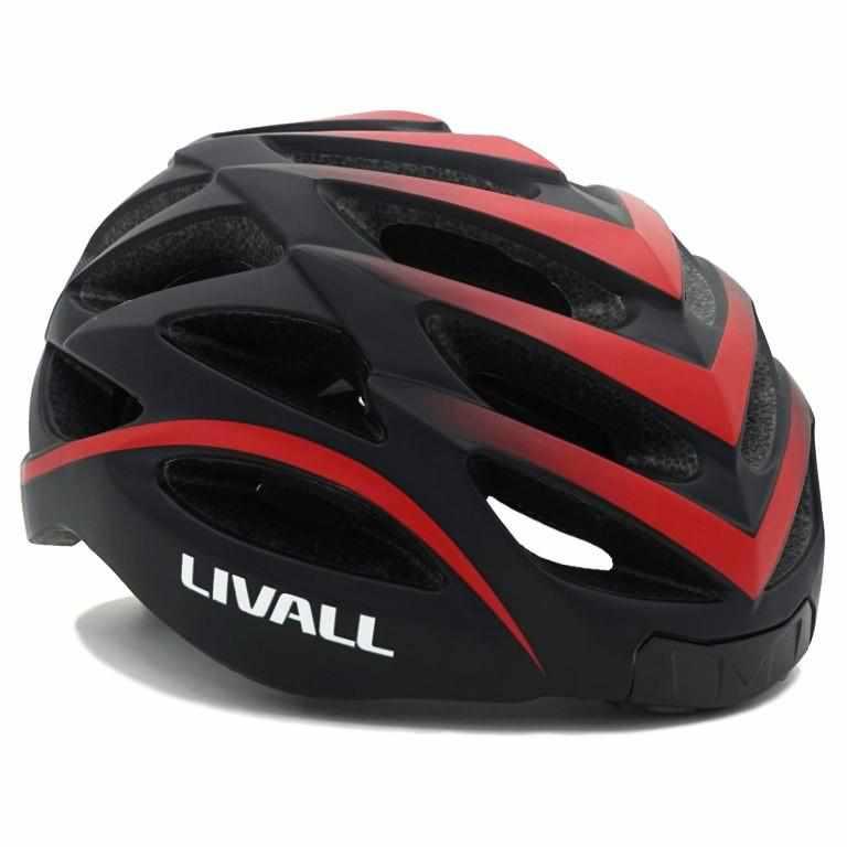Casque de vélo connecté Livall Bling BH62 - Rouge et Noir - Weebot